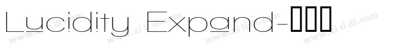 Lucidity Expand字体转换